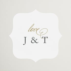 Engagement Party Favor Stickers