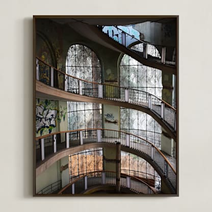 Abandoned architectural beauty