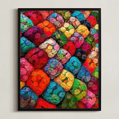 Abstract Felted Wool I