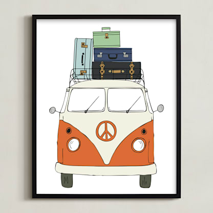 The Peace Van on the Road