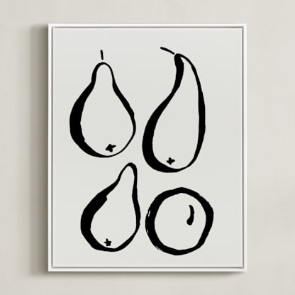 Still-life with four pears