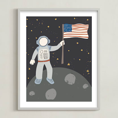 Up in Space Astronaut