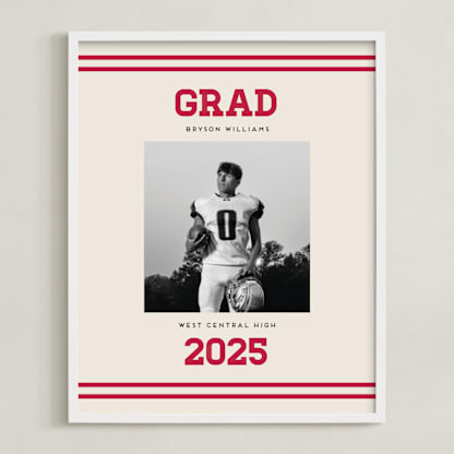 Team Grad: Portrait Framed Photo