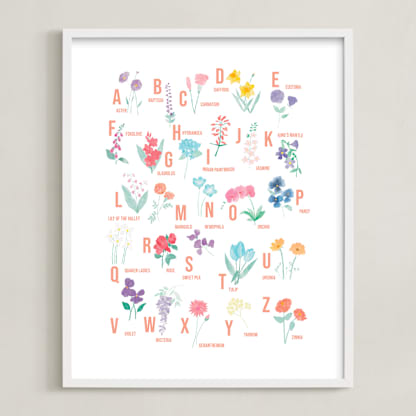 Flower Alphabet