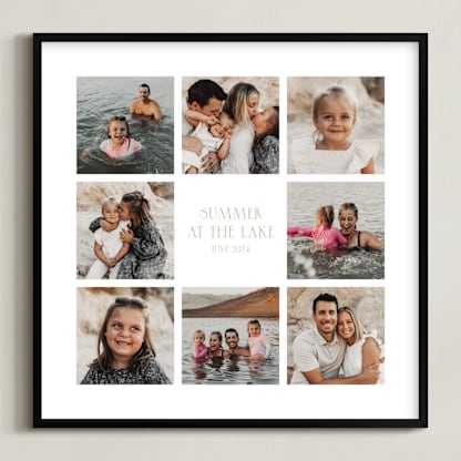 Eight Photo: Square Framed Photo