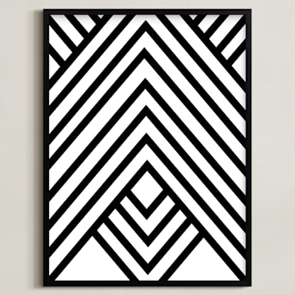 Abstract simple geometric design