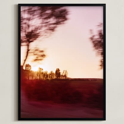 Moroccan Sunset Trees