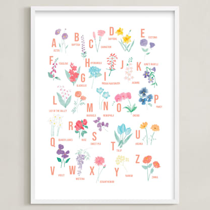 Flower Alphabet
