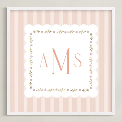 Meadow Stripes Monogram