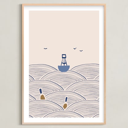 Lobster Boat & Buoy 1