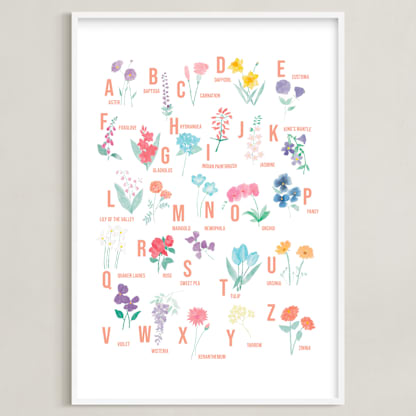 Flower Alphabet