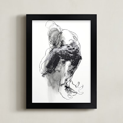 Drawing 340 - Grasping Man