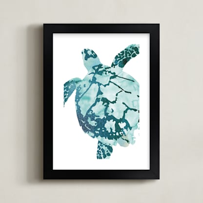 Tropical Sea Turtle
