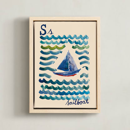 S for Sailboat