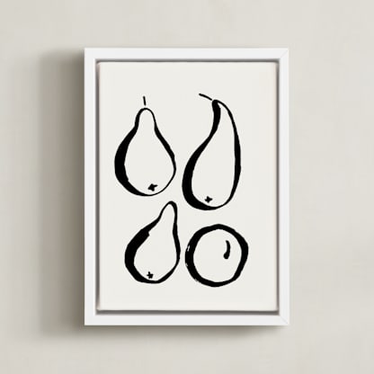 Still-life with four pears