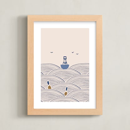 Lobster Boat & Buoy 1