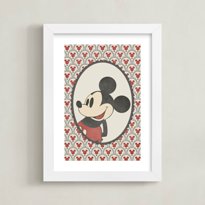 Disney's Mickey Antique Wallpaper