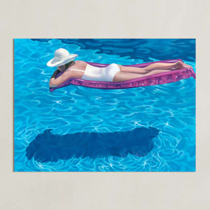 Pink Float; Swimmers Series 5