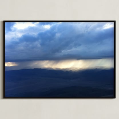 Rain over the Sierra Nevada