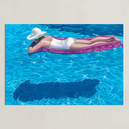 Pink Float; Swimmers Series 5