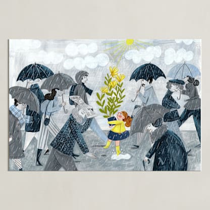 There is sunshine after the rain