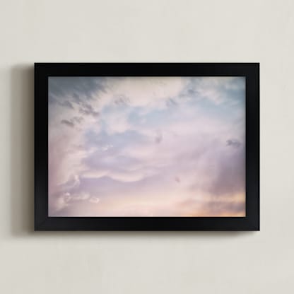 Dark Clouds at Sunset