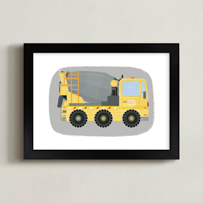 The Cement-Mixer Truck