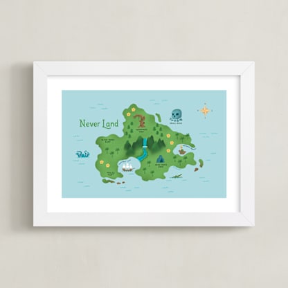 Never Land Map
