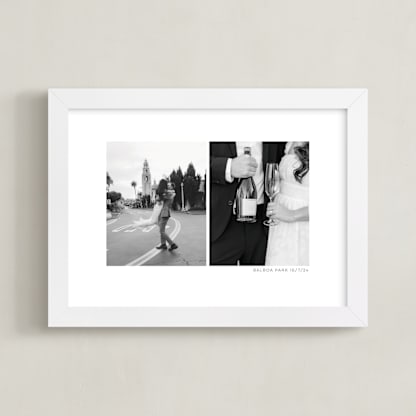 Two Photo: Landscape Framed Photo