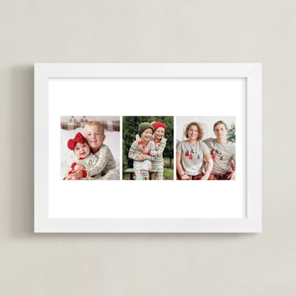 Three Photo: Landscape Framed Photo