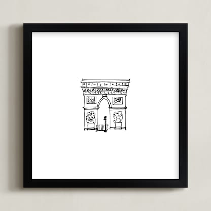 The Arc de Triomphe Paris