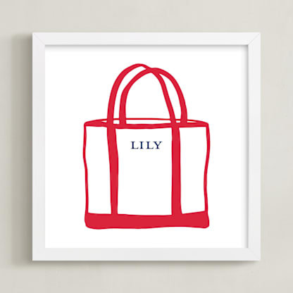 Name Tote: Custom Print