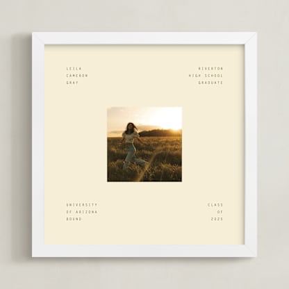 Modern Square: Square Framed Photo