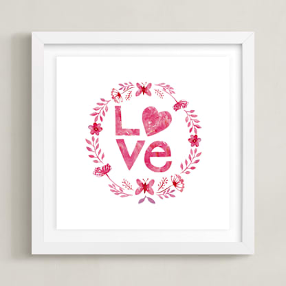 Love Wreath Pink