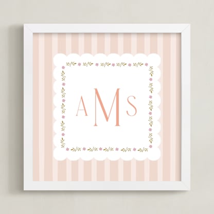 Meadow Stripes Monogram