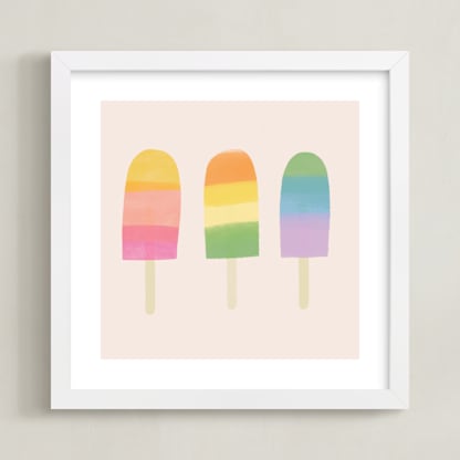Rainbow Popsicles