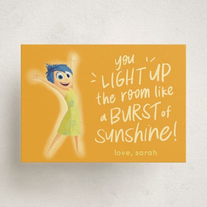 Disney and Pixar's Joy Burst of Sunshine