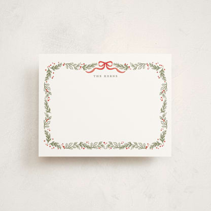 holiday botanical border