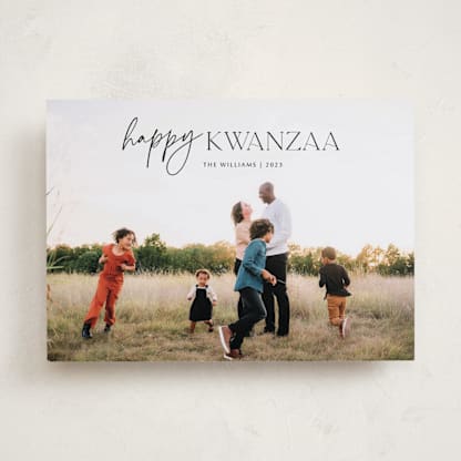 Modern Happy Kwanzaa