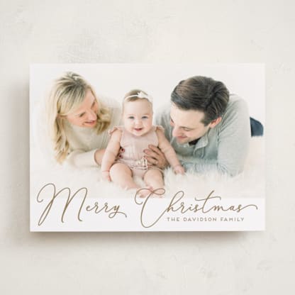 Scripted holiday message