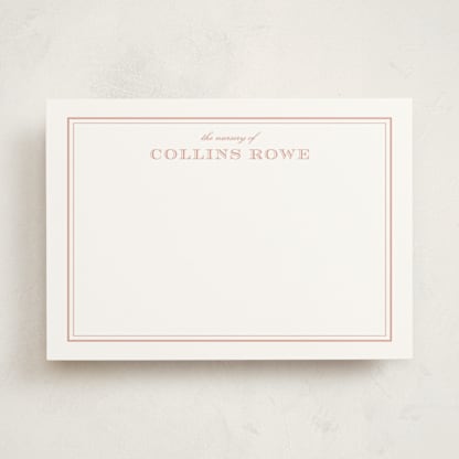 Engraved name