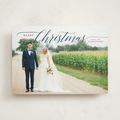 Married Christmas Couple