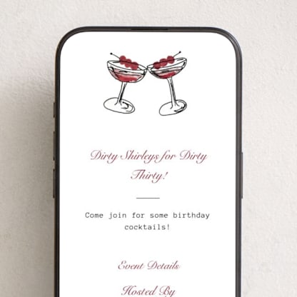Dirty Shirleys for Dirty Thirty