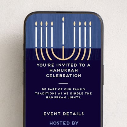 Modern Menorah