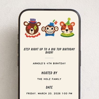A Birthday Circus