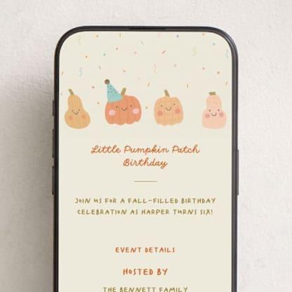Little Pumpkin Party