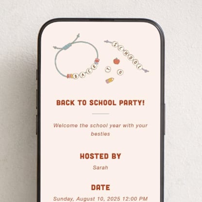 Back to School Party!