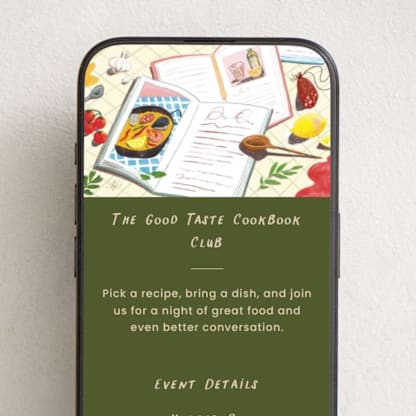 Good Taste Cookbook Club