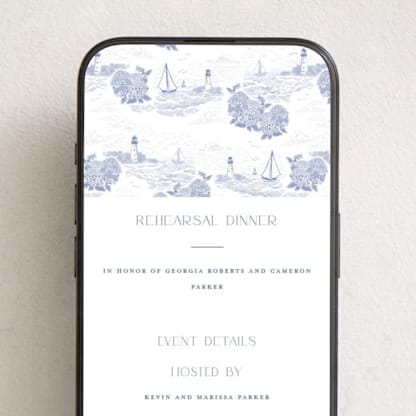 Coastal Toile