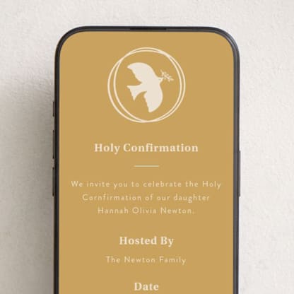 Holy Confirmation Dove